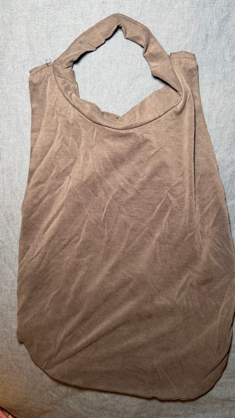 Silence + Noise Black Backless Strappy Tank Top Size M